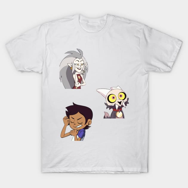 The trio - a sticker pack T-Shirt by SharonTheFirst